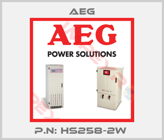 AEG-P.N: HS258-2W 