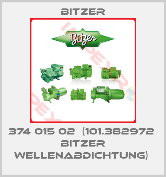 Bitzer-374 015 02  (101.382972  Bitzer Wellenabdichtung) 