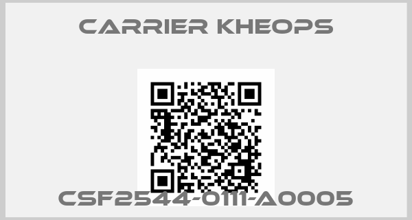 Carrier Kheops-CSF2544-0111-A0005