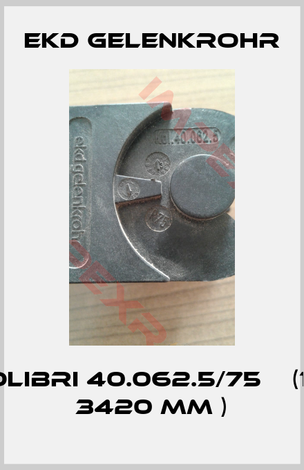 Ekd Gelenkrohr-Kolibri 40.062.5/75    (1 x 3420 mm )