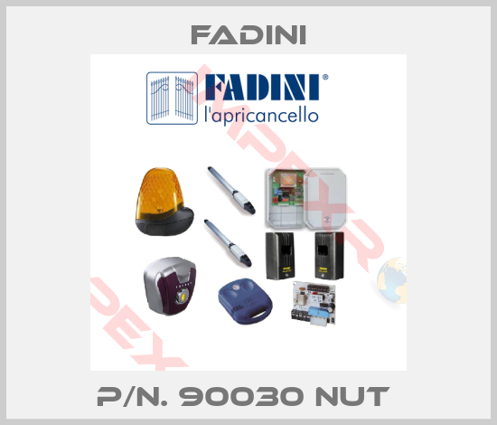 FADINI-P/N. 90030 NUT 