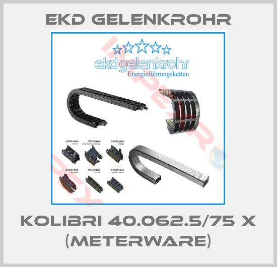 Ekd Gelenkrohr-Kolibri 40.062.5/75 x (Meterware)