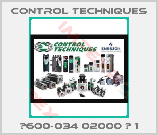 Control Techniques-М600-034 02000 А 1