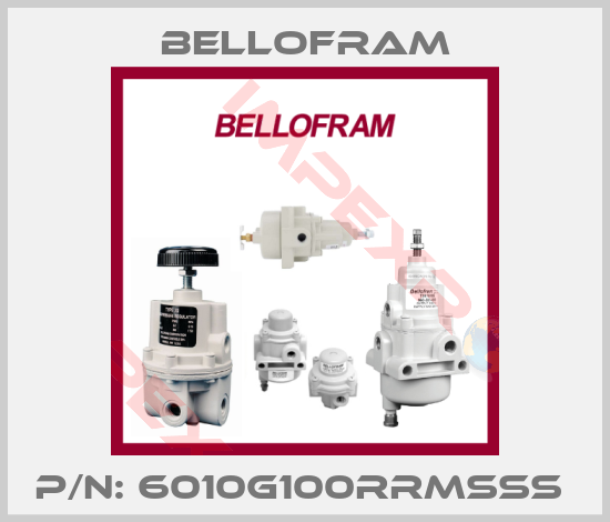 Bellofram-P/N: 6010G100RRMSSS 