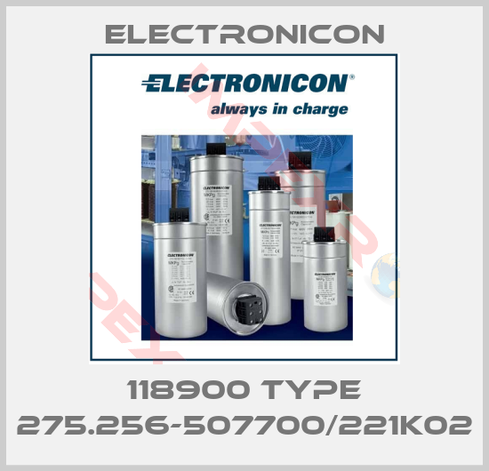 Electronicon-118900 Type 275.256-507700/221K02