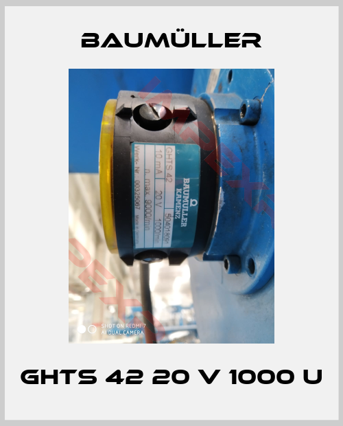 Baumüller-GHTS 42 20 V 1000 U