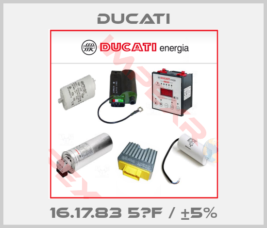 Ducati-16.17.83 5µF / ±5%