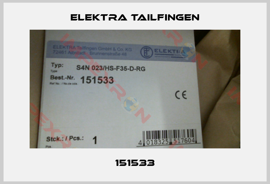 Elektra Tailfingen-151533