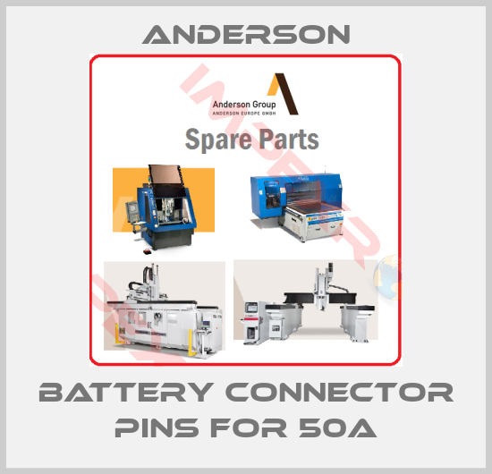Anderson-Battery Connector Pins For 50A