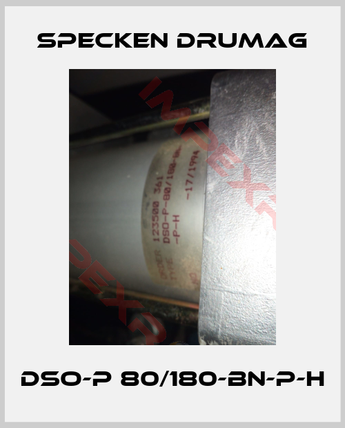 Specken Drumag-DSO-P 80/180-BN-P-H