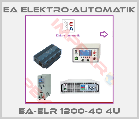 EA Elektro-Automatik-EA-ELR 1200-40 4U