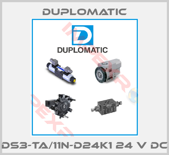 Duplomatic-DS3-TA/11N-D24K1 24 V DC