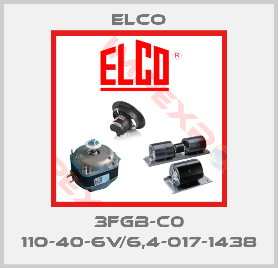 Elco-3FGB-C0 110-40-6V/6,4-017-1438