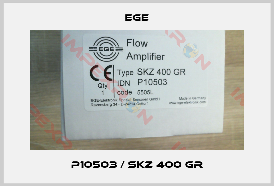 Ege-P10503 / SKZ 400 GR