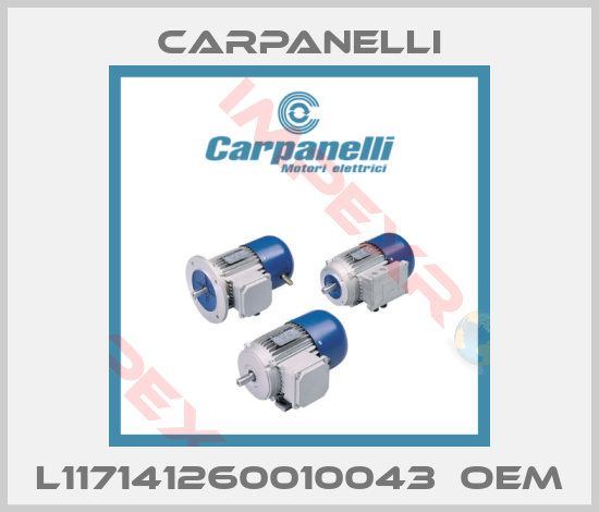 Carpanelli-L117141260010043  OEM