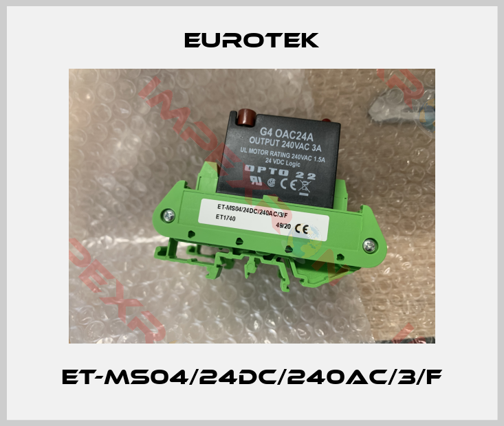 Eurotek-ET-MS04/24DC/240AC/3/F