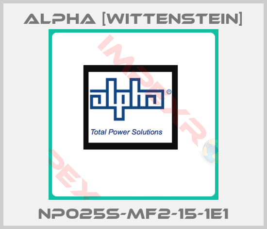 Alpha [Wittenstein]-NP025S-MF2-15-1E1