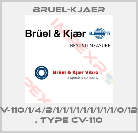 Bruel-Kjaer-CV-110/1/4/2/1/1/1/1/1/1/1/1/1/0/126 , type CV-110