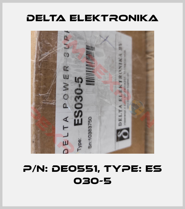 Delta Elektronika-P/N: DE0551, Type: ES 030-5