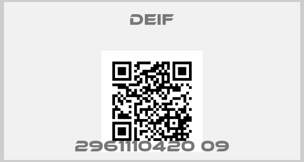 Deif-2961110420 09