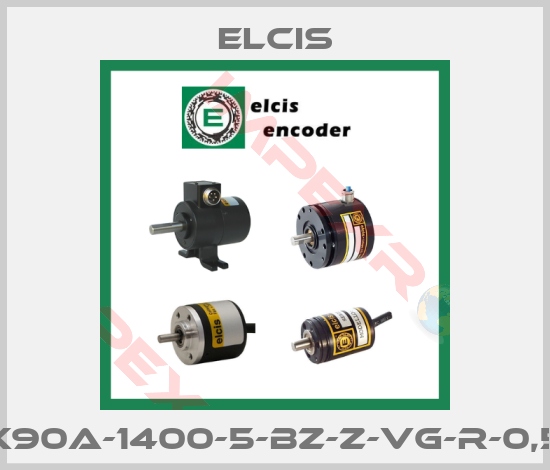 Elcis-I/X90A-1400-5-BZ-Z-VG-R-0,50