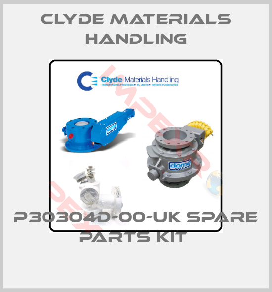 Clyde Materials Handling-P30304D-00-UK SPARE PARTS KIT 