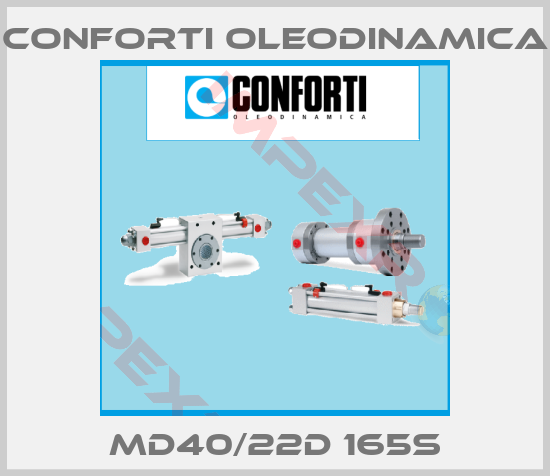 Conforti Oleodinamica-MD40/22D 165S