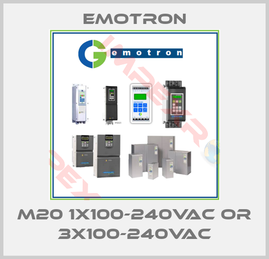 Emotron-M20 1x100-240VAC or 3x100-240VAC