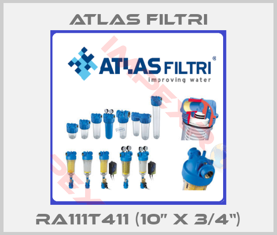 Atlas Filtri-RA111T411 (10” x 3/4“)