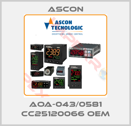 Ascon-AOA-043/0581 CC25120066 OEM