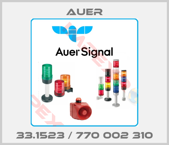 Auer-33.1523 / 770 002 310