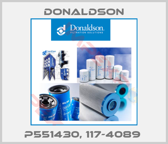 Donaldson-P551430, 117-4089 