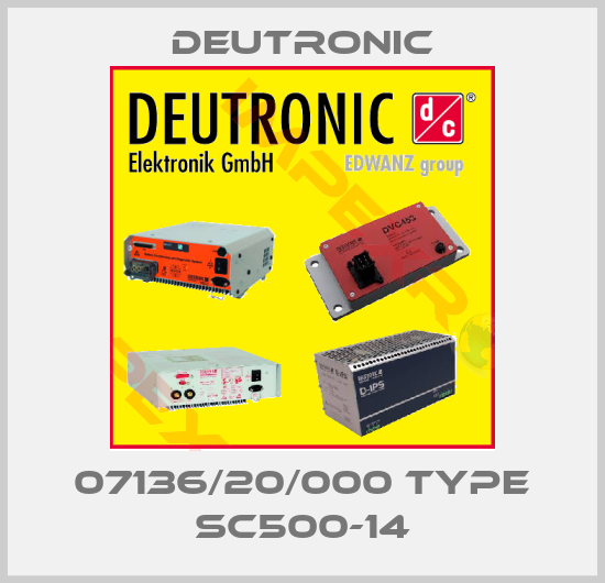 Deutronic-07136/20/000 type SC500-14