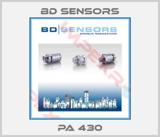 Bd Sensors-PA 430