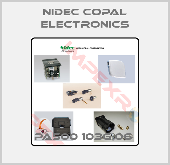 Nidec Copal Electronics-PA500 103G 06 