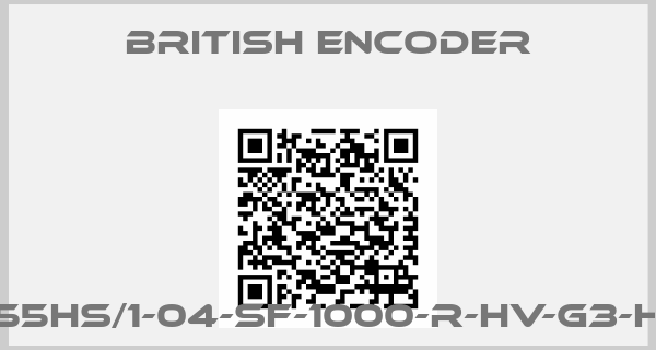 British Encoder-755HS/1-04-SF-1000-R-HV-G3-HT
