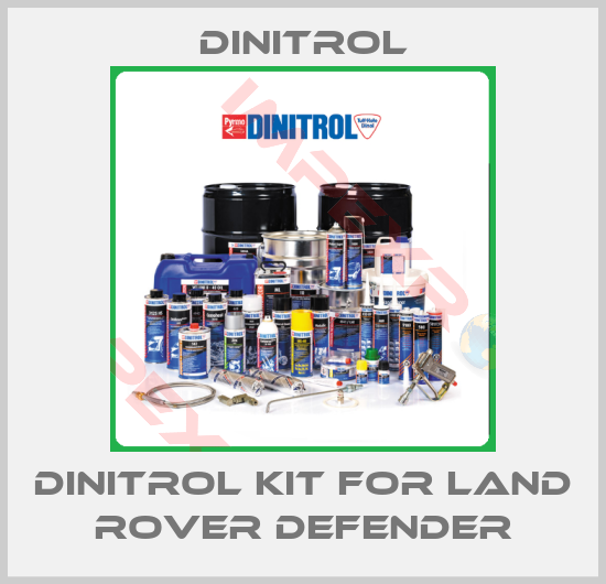 Dinitrol-Dinitrol kit for Land Rover Defender