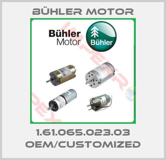 Bühler Motor-1.61.065.023.03 OEM/customized