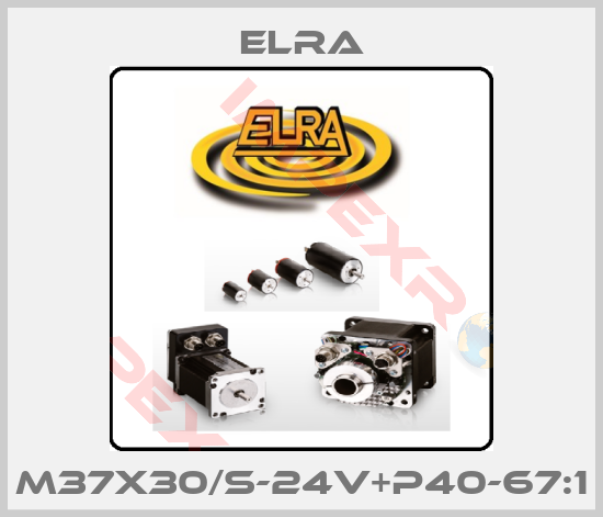 Elra-M37X30/S-24V+P40-67:1