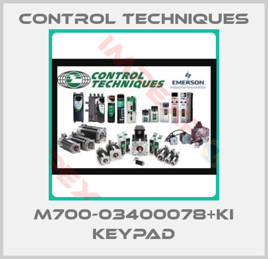 Control Techniques-M700-03400078+KI KEYPAD