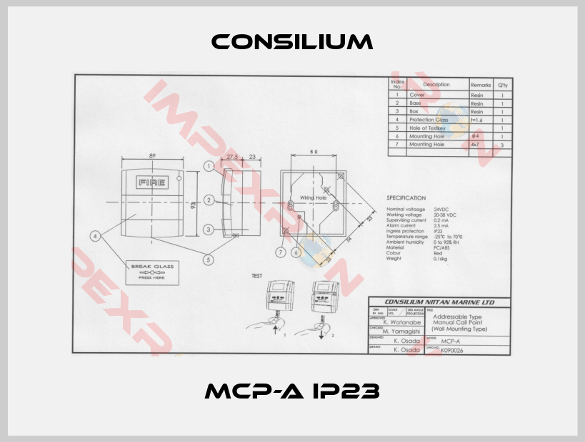 Consilium-MCP-A IP23