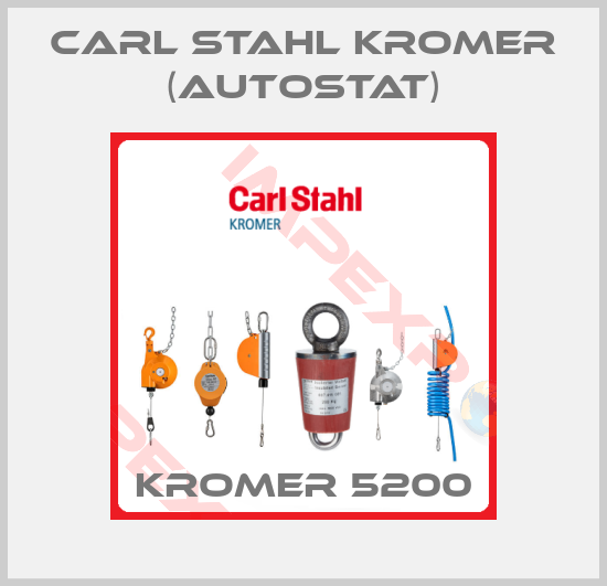Carl Stahl Kromer (AUTOSTAT)-Kromer 5200