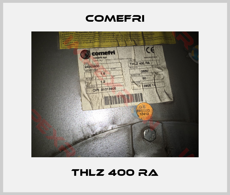 Comefri-THLZ 400 RA