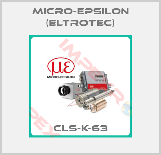 Micro-Epsilon (Eltrotec)-CLS-K-63