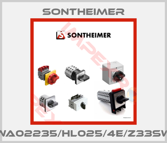 Sontheimer-WA02235/HL025/4E/Z33SW