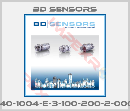 Bd Sensors-140-1004-E-3-100-200-2-000