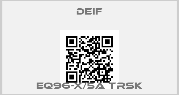 Deif-EQ96-X/5A TRSK
