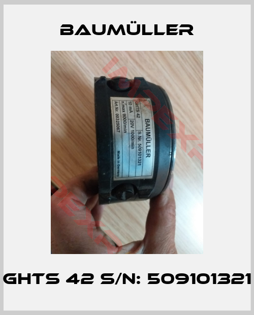 Baumüller-GHTS 42 S/N: 509101321