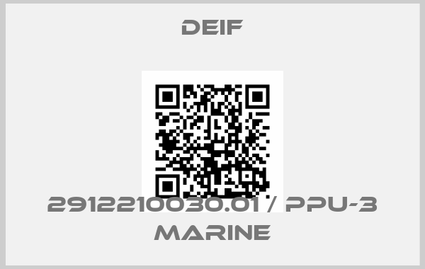 Deif-2912210030.01 / PPU-3 Marine
