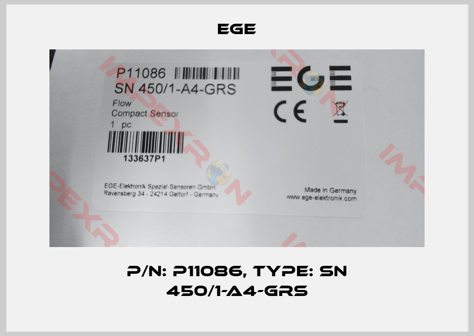 Ege-p/n: P11086, Type: SN 450/1-A4-GRS